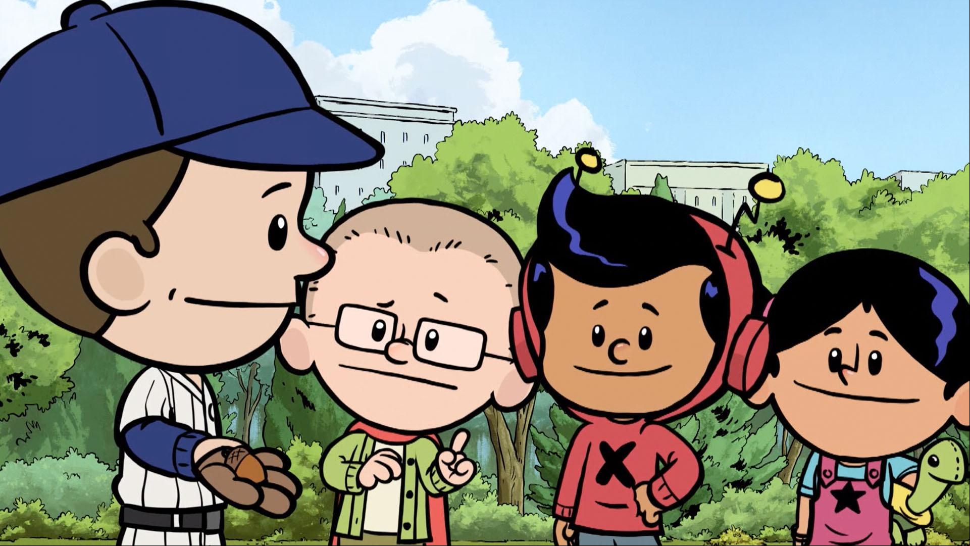 Lou invites our time-travellers to a special game of baseball!
